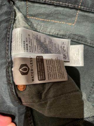 Levis 510 elásticos verde