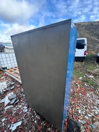 Taquilla metálica azul