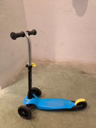 Patinete infantil 3 ruedas azul