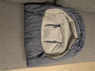 Saco Bugaboo Invierno Azul Costero