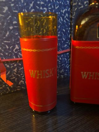 Conjunto de whisky, Jarra, bandeja  vintage