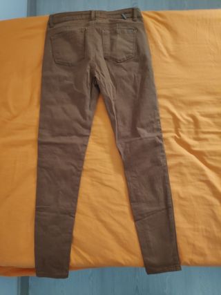 Vaqueros Skinny Rotos Pop Sugar Marrones