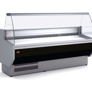Vitrina Refrigerada Expositora Cristal Curvo