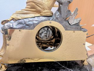 Reloj de mesa francés antiguo