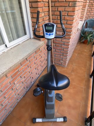 Bicicleta Estática Gris