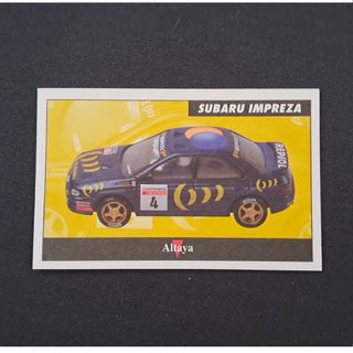 Certificado Subaru Impreza Scalextric Altaya