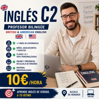🇺🇸🇬🇧 CLASES DE INGLÉS (A1 a C2)