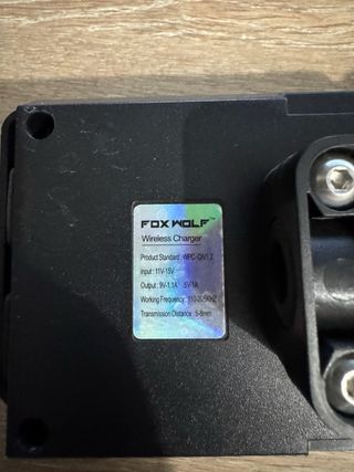 Cargador Inalámbrico FOXWOLF Moto