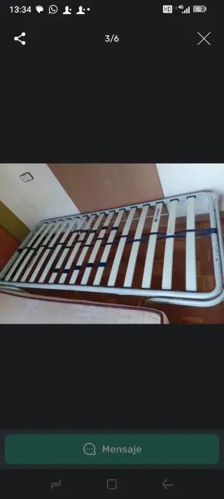 Pack ahorro: Somier + Cabecero Madera y Meta