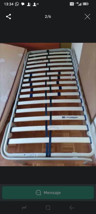 Pack ahorro: Somier + Cabecero Madera y Meta