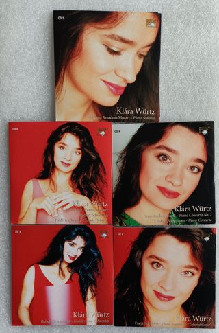 Box 5CD K. Würtz - Piano (Mozart, Schubert, Schumann)