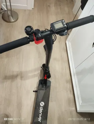 Patinete Eléctrico Denver Negro