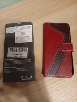 Funda Piel Xiaomi Redmi Note 9 + Protector Pantall