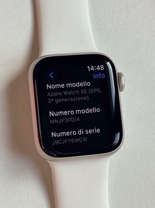Apple Watch SE 2ª gen 40mm GPS Argento