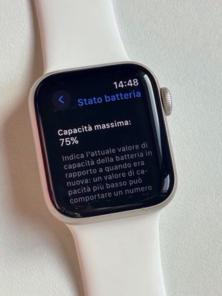 Apple Watch SE 2ª gen 40mm GPS Argento