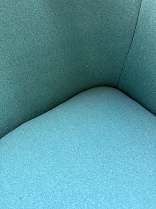 Silla Maisons du Monde vintage/nórdico azul