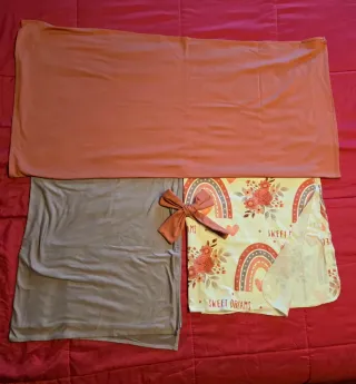 Conjunto de 3 swaddles para bebé