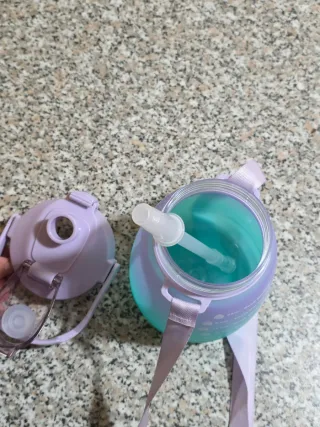 Borraccia motivazionale 2L con tracolla