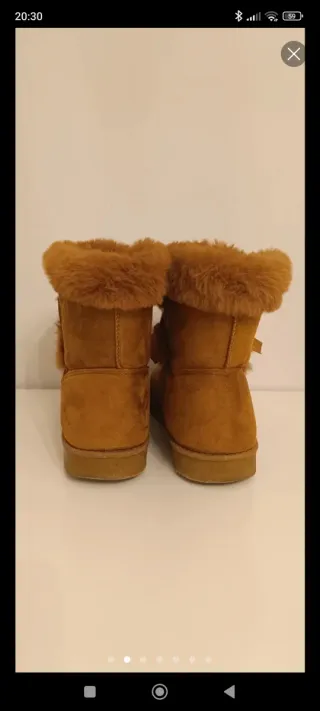 Botas borreguito talla 40