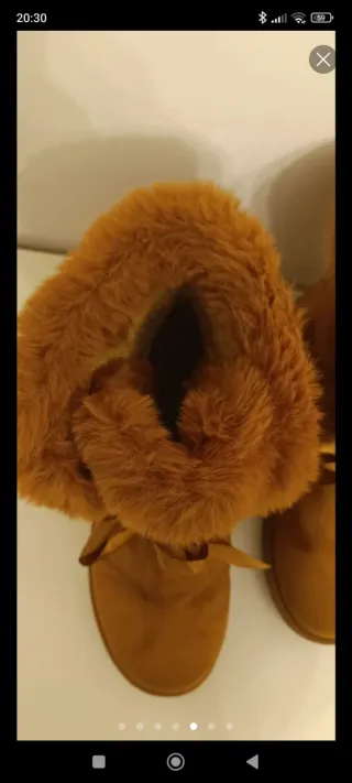 Botas borreguito talla 40