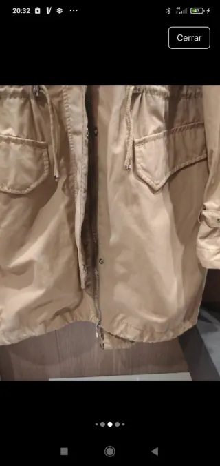 Gabardina Geox Respira Beige