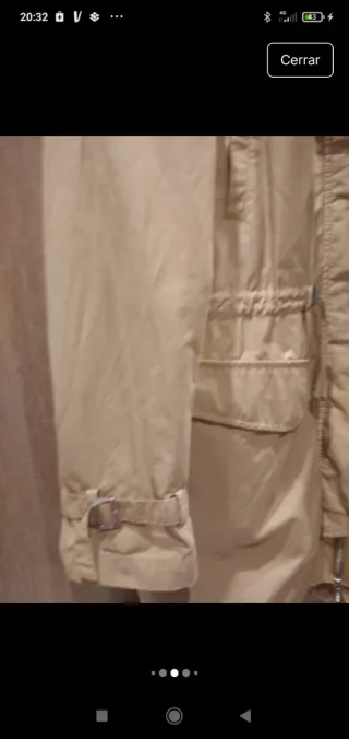 Gabardina Geox Respira Beige