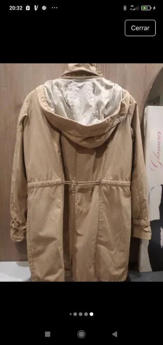 Gabardina Geox Respira Beige