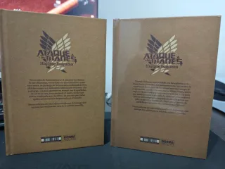 Tomos 1 y 2 de Ataque a los Titanes, nuevos.