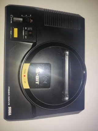 Sega Mega Drive 1 Consola Negra