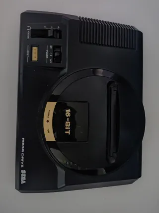 Sega Mega Drive 1 Consola Negra