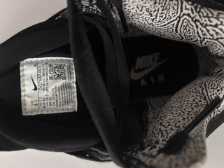 Nike Air Flight Lite Mid Negras Plata