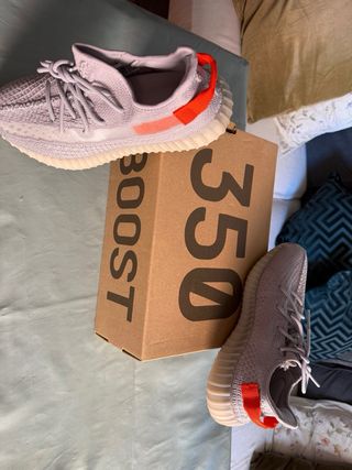 Adidas Yeezy Boost 350 V2 Gris Naranja