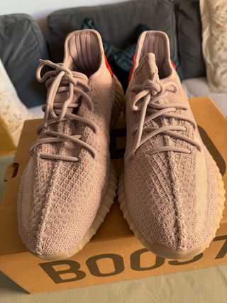 Adidas Yeezy Boost 350 V2 Gris Naranja