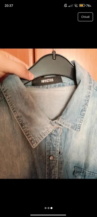 Camicia donna Invictus denim
