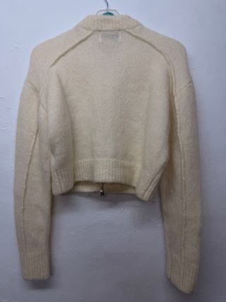 Suéter H&M Beige Mohair/Wool Blend