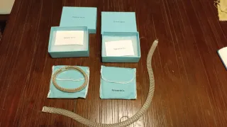 Tiffany & Co. Pulsera y Collar Plata