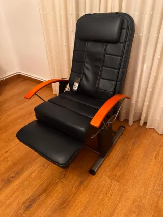 Sillón Masaje Eléctrico Negro