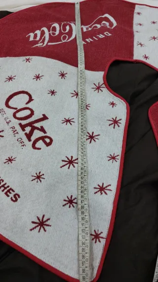 Tappeto Coca Cola Vintage Rosso