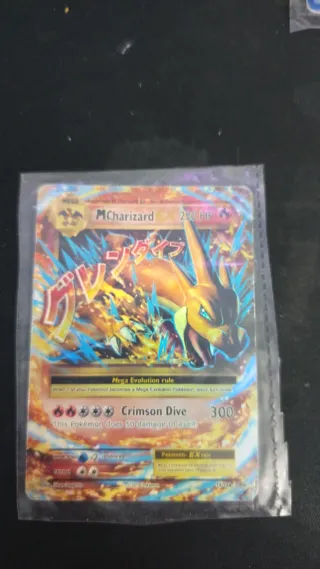 M Charizard EX Mega Evolución Carta Pokémon