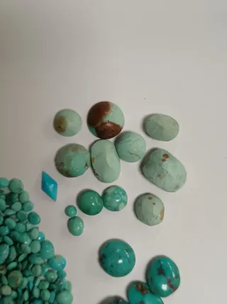 Collana pietre dure. Turchese naturale