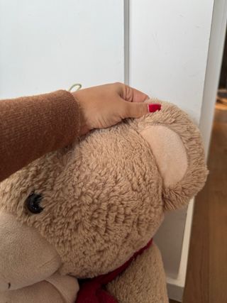 Orso peluche grande con piccolo orsetto