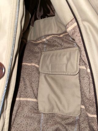 Casaco Cortefiel bege quente