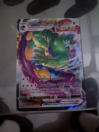 Carta Pokémon Pikachu VMAX TG17/TG30