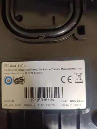 Cafetera Mitaca i8 café cápsulas Illy