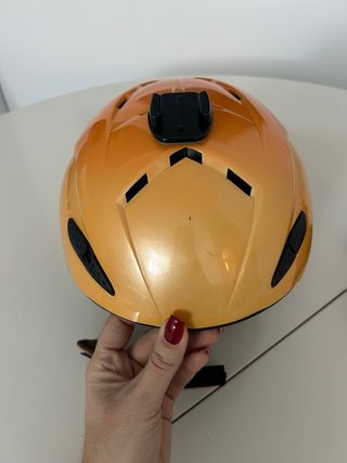 Casco de esquí naranja HEAD