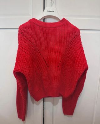Jersey rojo punto En muy buen estado