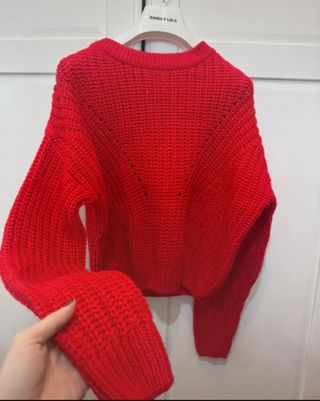 Jersey rojo punto En muy buen estado