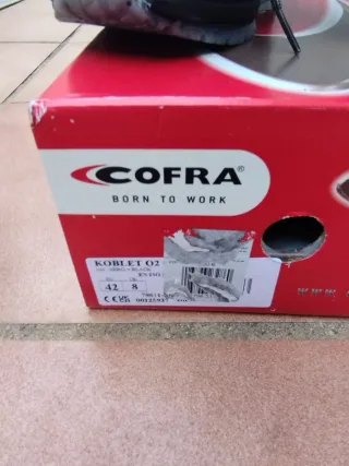 Zapatos de seguridad Cofra negros