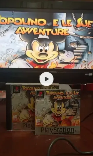 PS1 Topolino e le Sue Avventure Platinum