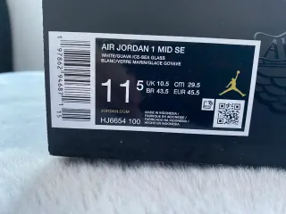 Nike Jordan Air 1 Mid Beige/Blanco